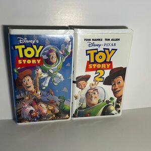 Toy Story & Toy Story VHS Tapes
